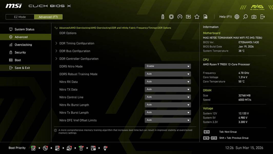 MSI MAG X870E TOMAHAWK MAX WIFI PZ-2